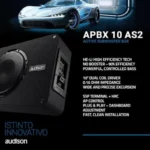 Audison APBX 10 AS2 Prima Series 10 Active Sub Box with Dynamic Bass Tracking | 400W RMS Power | High Efficiency Technology - Imagen 4