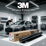 Lámina 3M Ceramic IR Series - Control Solar Nanocerámico 5%  15%  35% - Imagen 2